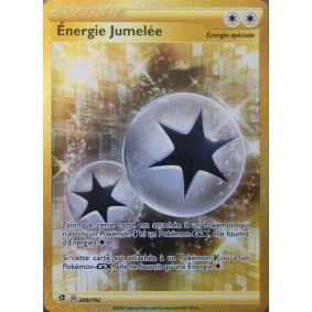 Énergie Jumelée - Secret Rare 209/192 EB02 Clash des Rebelles Carte à l'unité Pokemon 