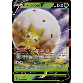 Blancoton V - Ultra Rare 019/192 EB02 Clash des Rebelles Carte à l'unité Pokemon 