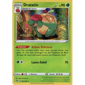 Dratatin - Holo Rare 023/192 EB02 Clash des Rebelles Carte à l'unité Pokemon 