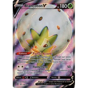Blancoton V - Full Art Ultra Rare 176/192 EB02 Clash des Rebelles Carte à l'unité Pokemon 