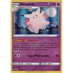Mélodelfe - Reverse 075/192 EB02 Clash des Rebelles Carte à l'unité Pokemon 