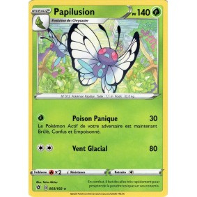 Papilusion - Reverse 003/192 EB02 Clash des Rebelles Carte à l'unité Pokemon 