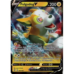 Fulgudog V - Ultra Rare 067/192 EB02 Clash des Rebelles Carte à l'unité Pokemon 
