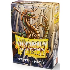 Dragon Shield Small Sleeves - Matte Copper (60)