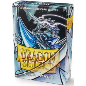 Dragon Shield Small Sleeves - Matte Clear (60)