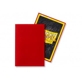 Dragon Shield Small Sleeves - Matte Crimson (60)