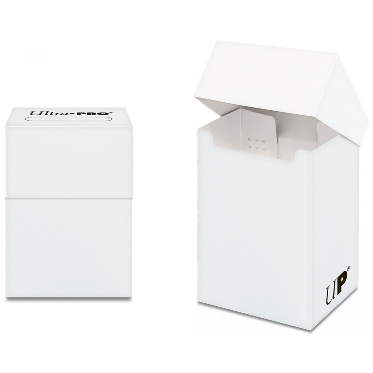 Ultra Pro - Deck Box Solid - Blanc - White 80+