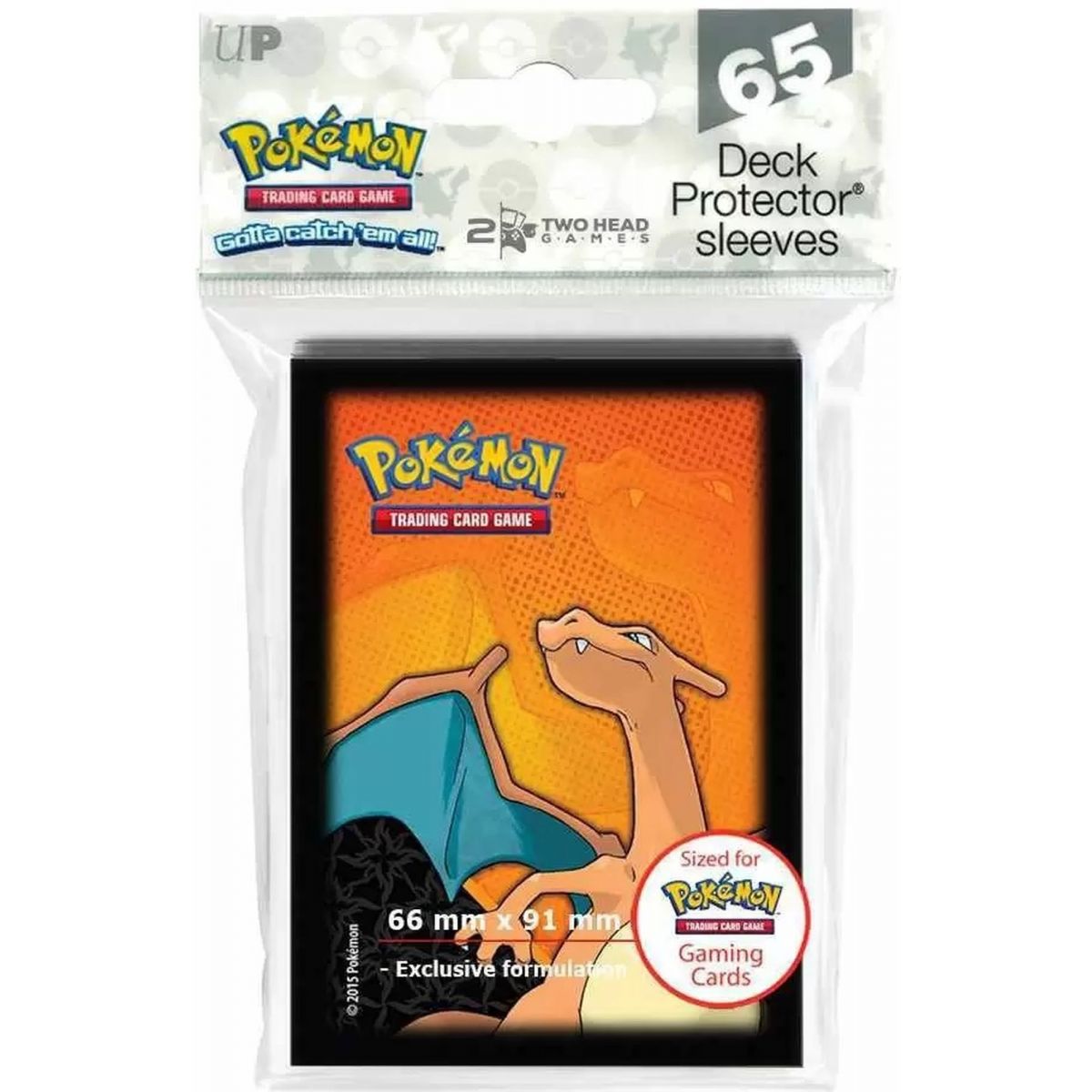 Ultra Pro - Protèges Cartes - Standard - Pokemon - Dracaufeu Charizard (65)