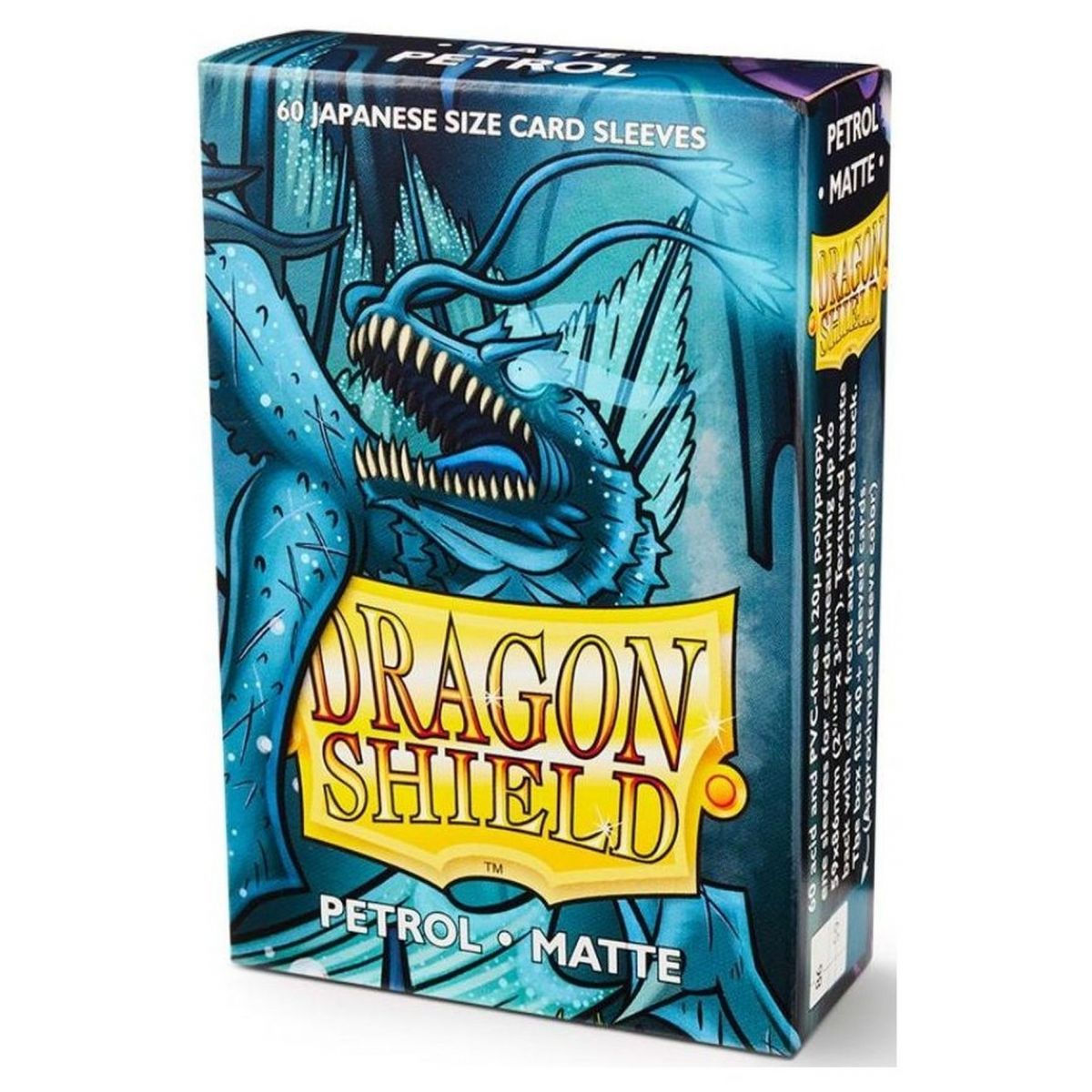 Dragon Shield Small Sleeves - Matte Petrol (60)