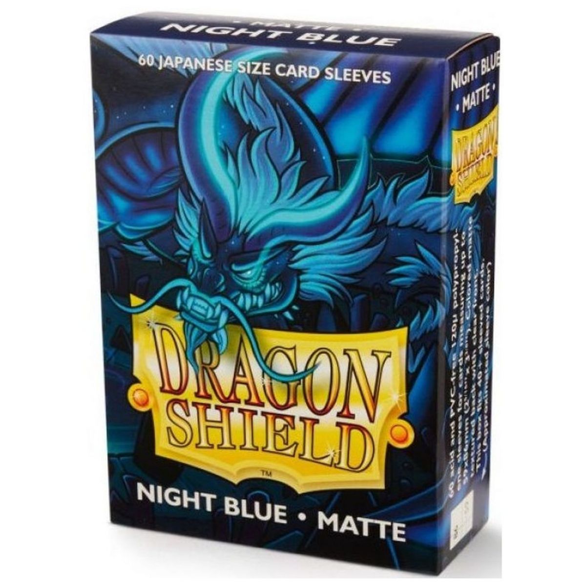 Item Dragon Shield Small Sleeves - Matte Night Blue (60)