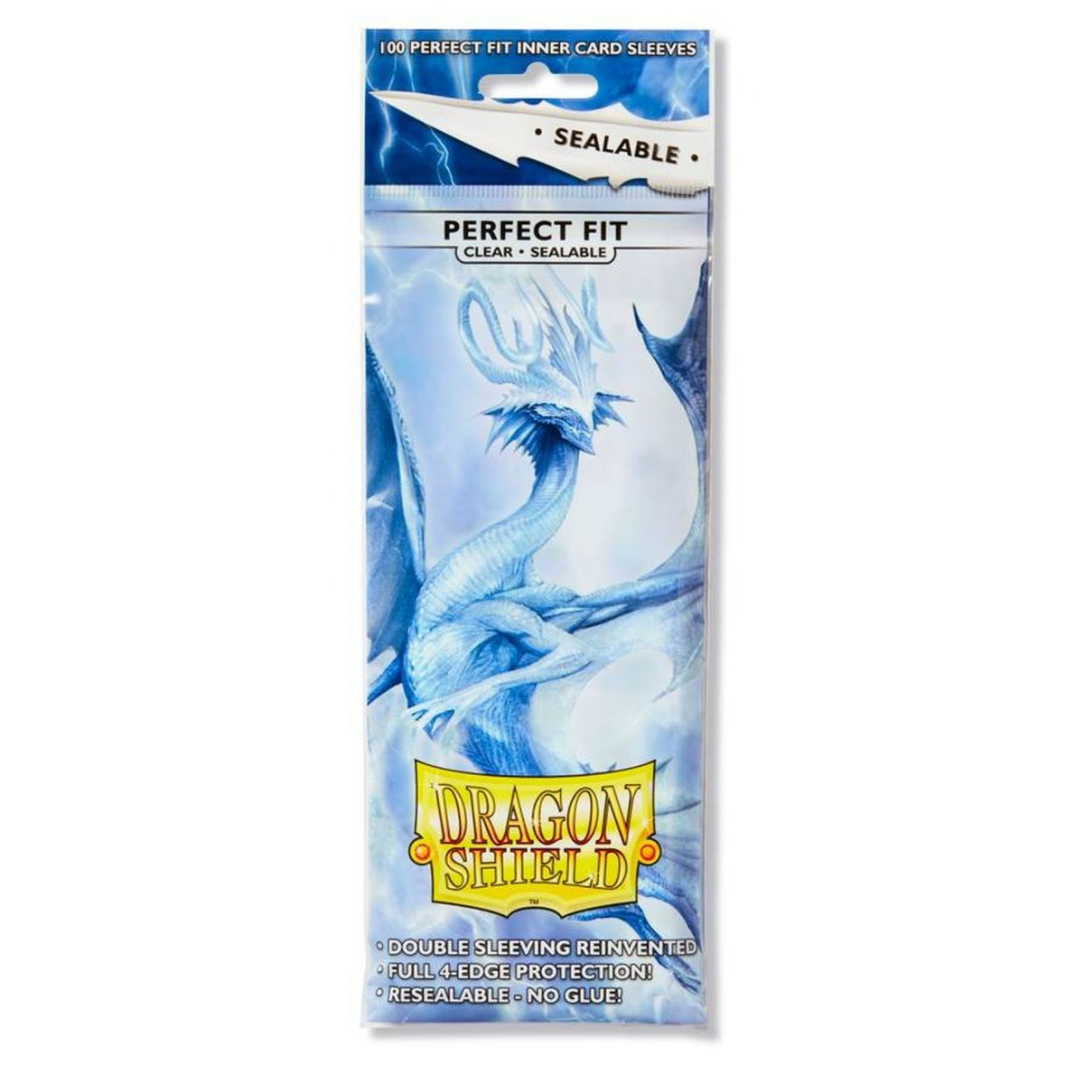 Item Dragon Shield - Protèges Cartes - Perfect Fit Sealable - Clear (100)