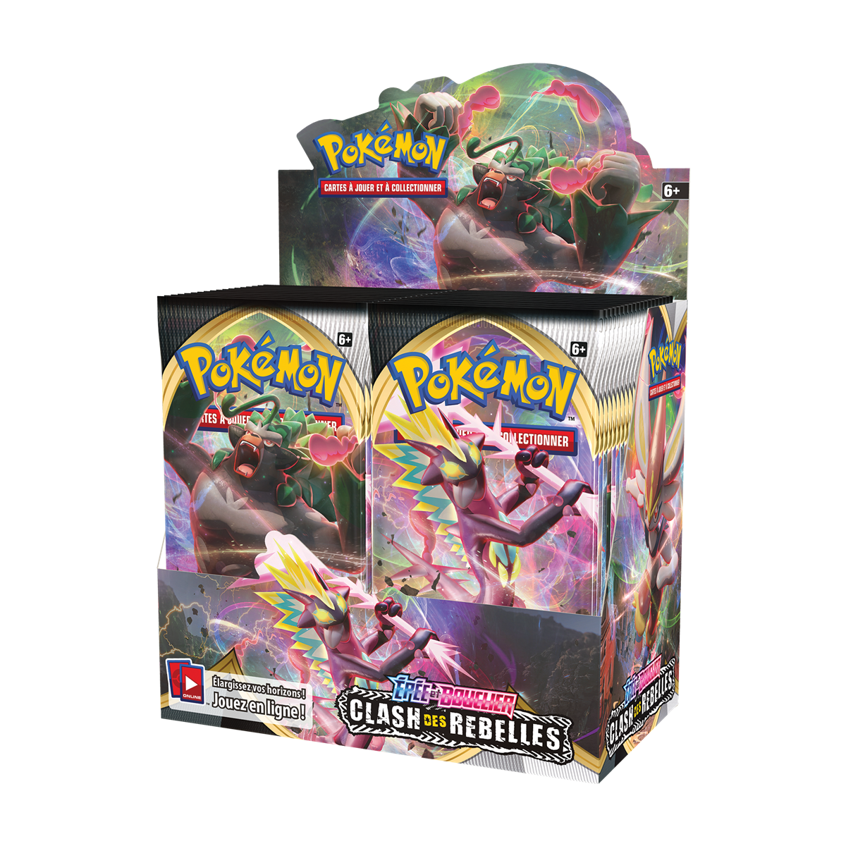 Pokémon - Display - Boite de 36 Boosters - Clash des Rebelles [EB02] - FR