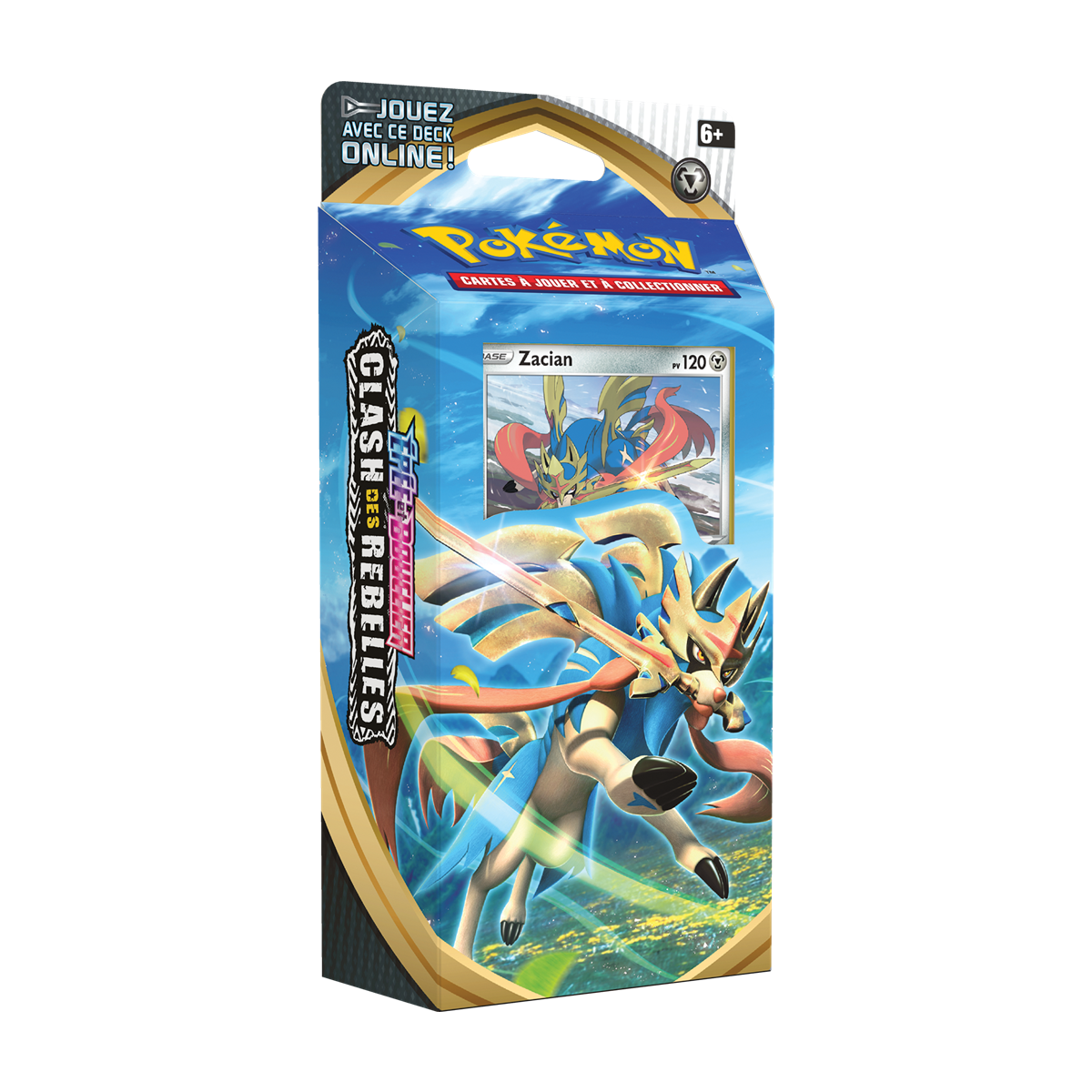 Pokémon - Deck de Démarrage - Zacian - Clash des Rebelles [EB02] - FR
