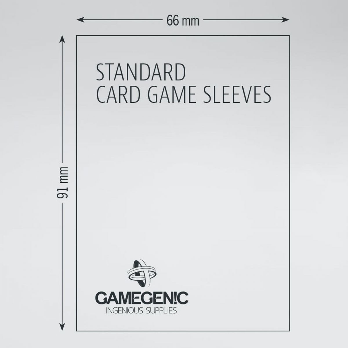 Gamegenic - Protèges Cartes - Standard - Value Pack (200)