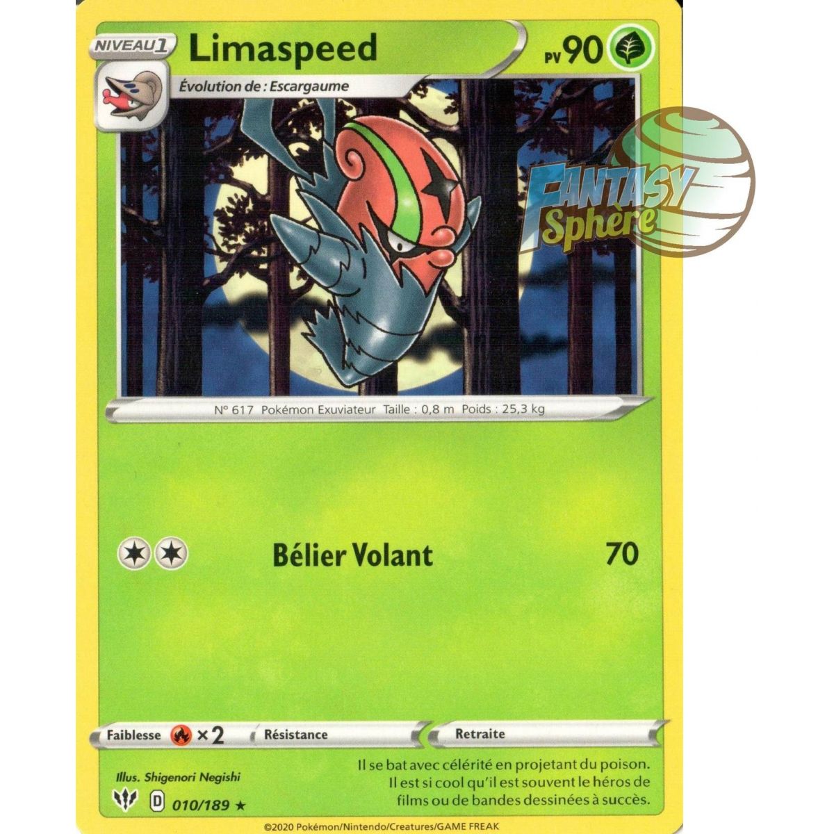 Limaspeed - Rare 10/189  - EB03 Ténèbres Embrasées