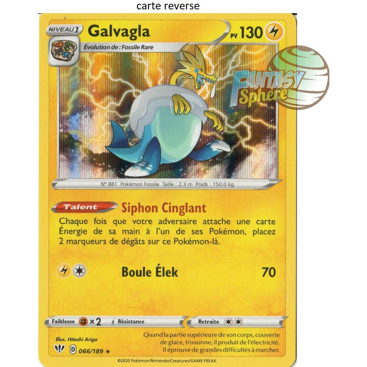 Galvaga - Reverse 66/189  - EB03 Ténèbres Embrasées