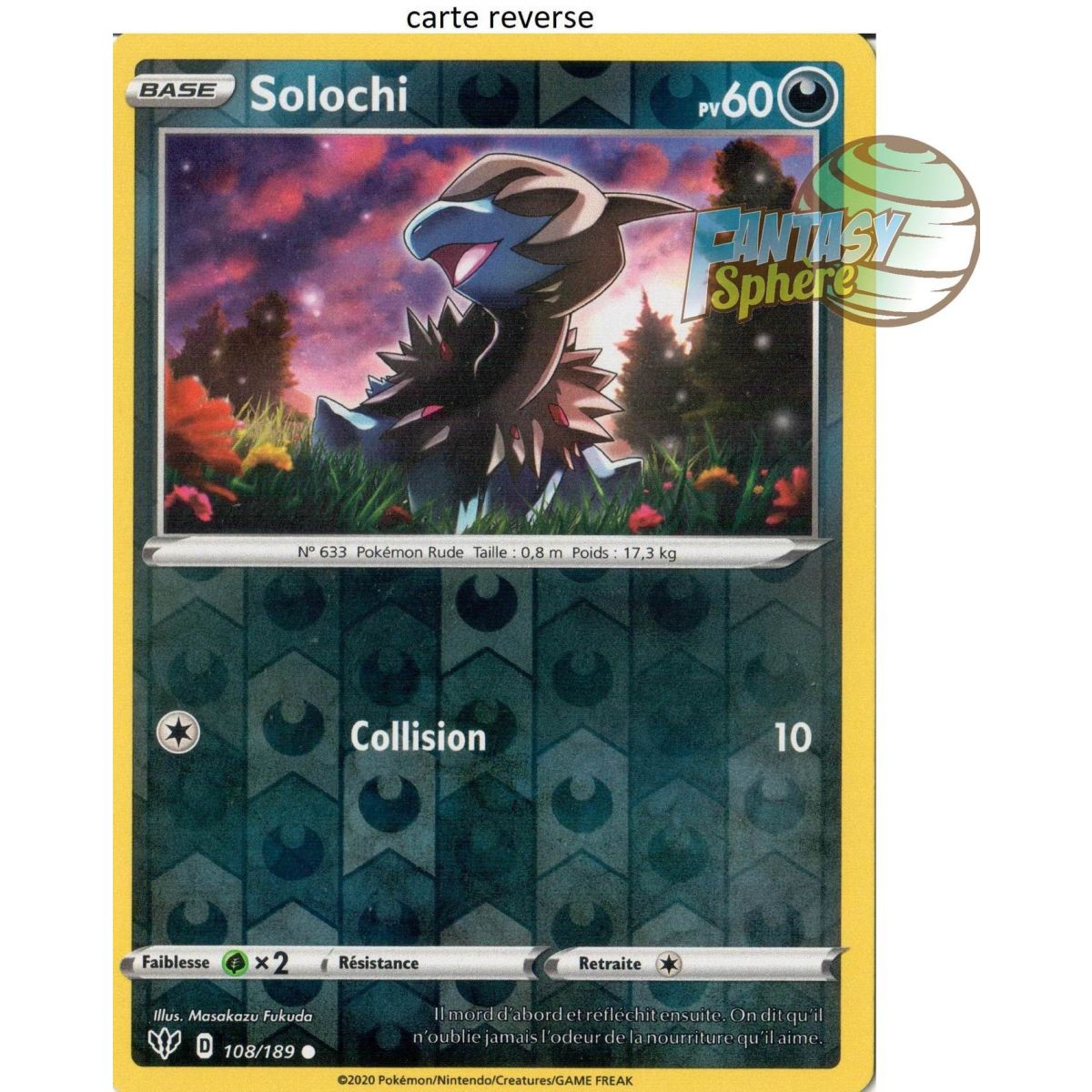 Solochi - Reverse 108/189  - EB03 Ténèbres Embrasées