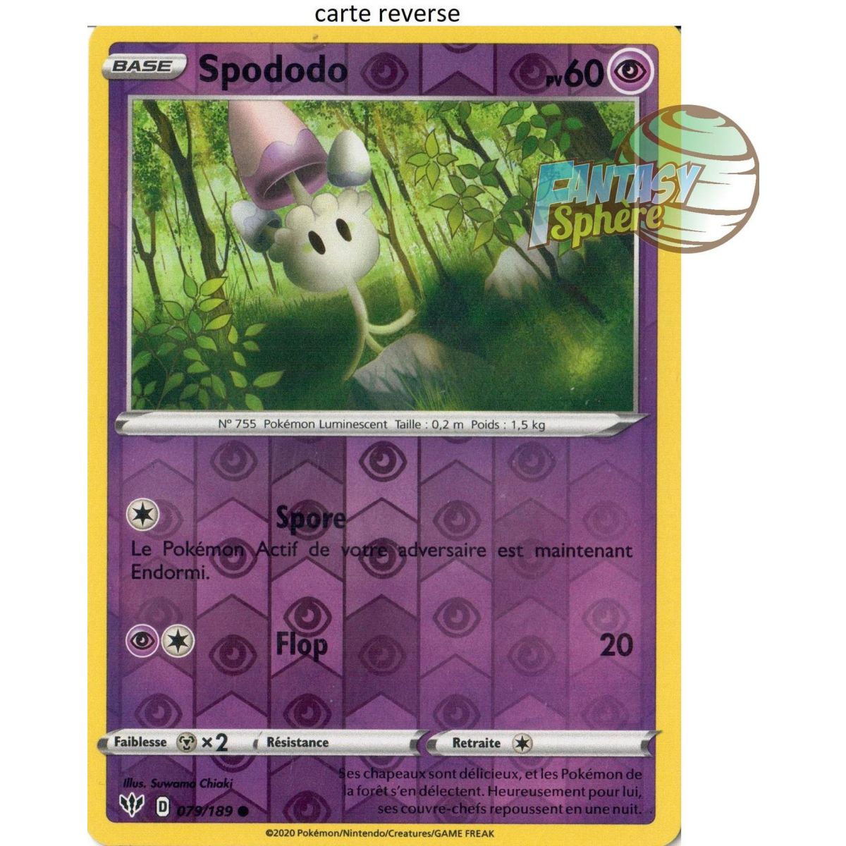 Spododo - Reverse 79/189  - EB03 Ténèbres Embrasées