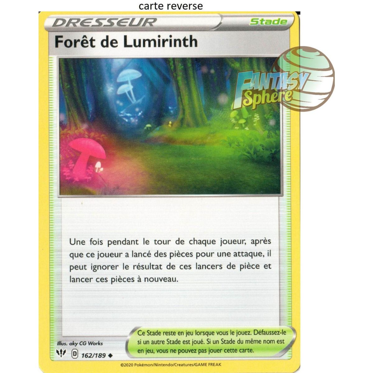 Item Forêt de Lumirinth - Reverse 162/189  - EB03 Ténèbres Embrasées