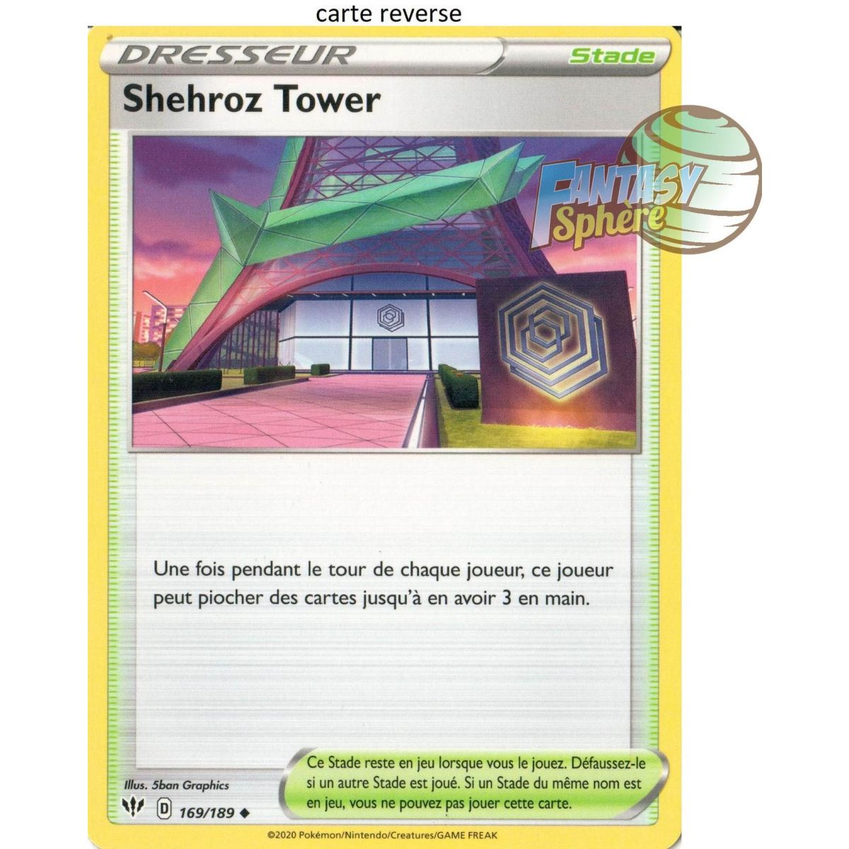 Shehroz Tower - Reverse 169/189  - EB03 Ténèbres Embrasées