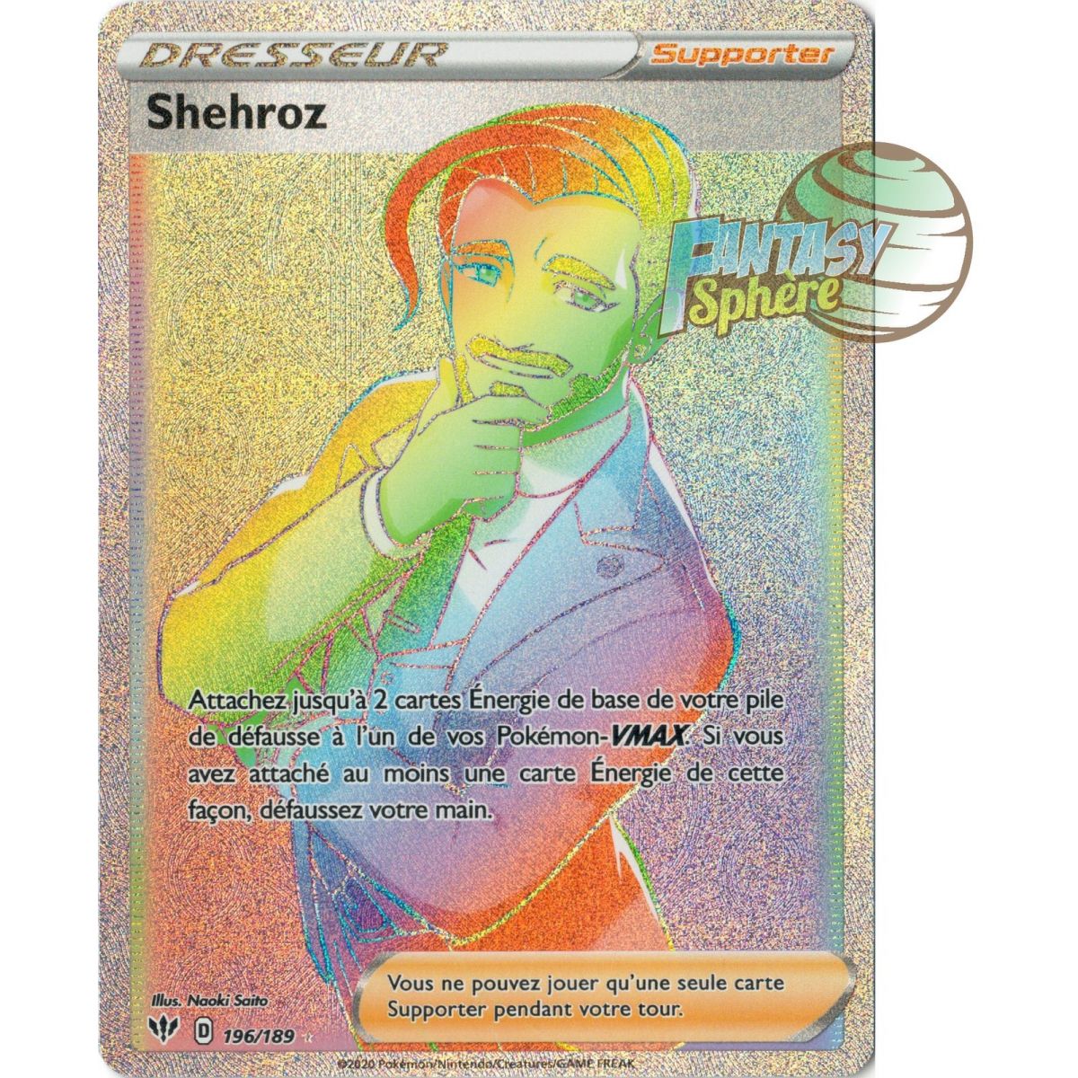 Shehroz - Secret Rare 196/189  - EB03 Ténèbres Embrasées