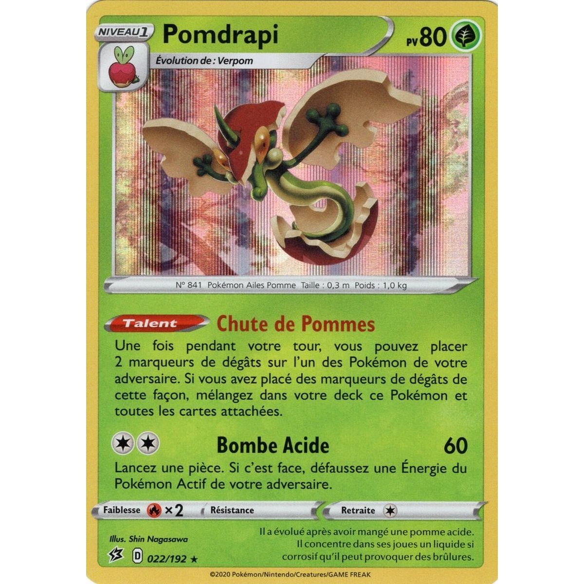 Pomdrapi - Holo Rare 022/192 EB02 Clash des Rebelles