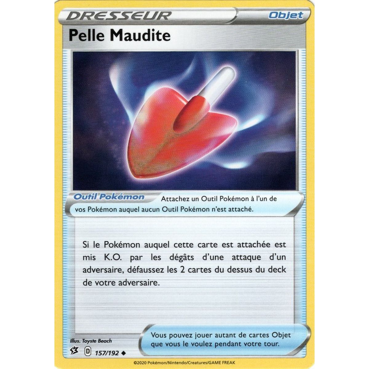 Item Pelle Maudite - Peu commune 157/192 EB02 Clash des Rebelles