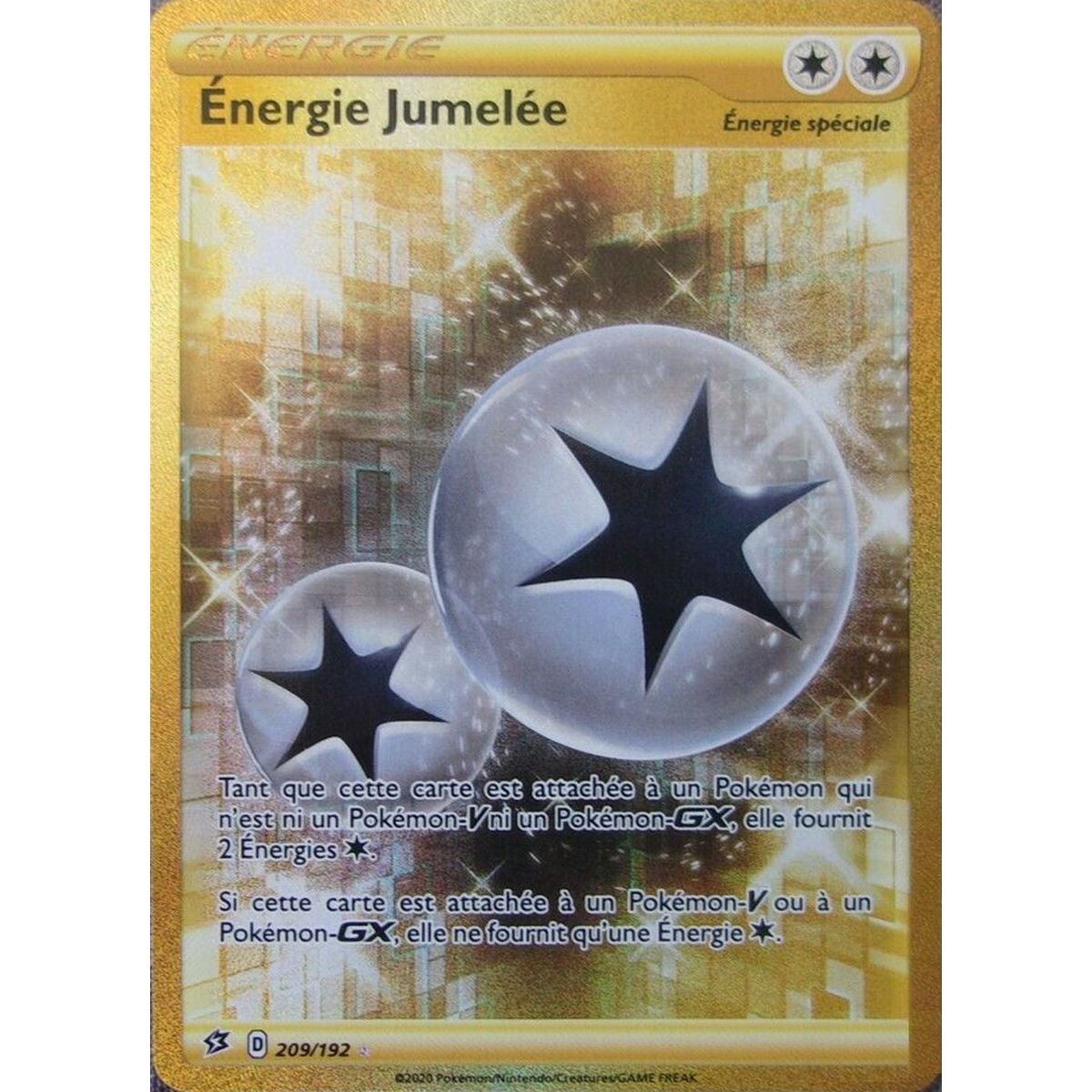 Énergie Jumelée - Secret Rare 209/192 EB02 Clash des Rebelles