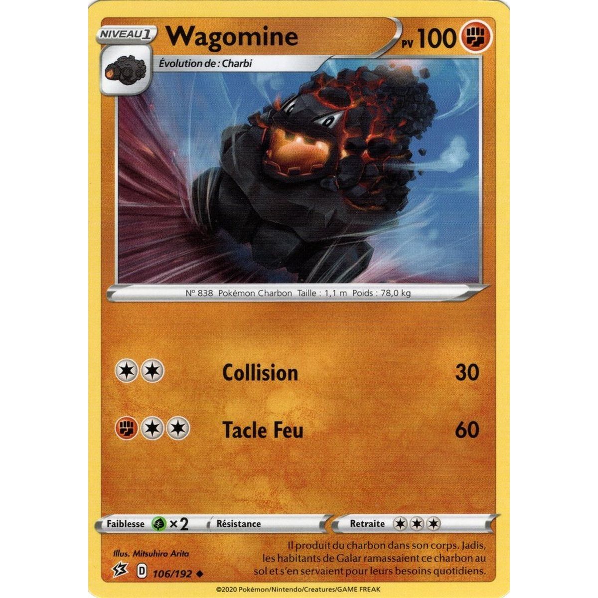Wagomine - Reverse 106/192 EB02 Clash des Rebelles