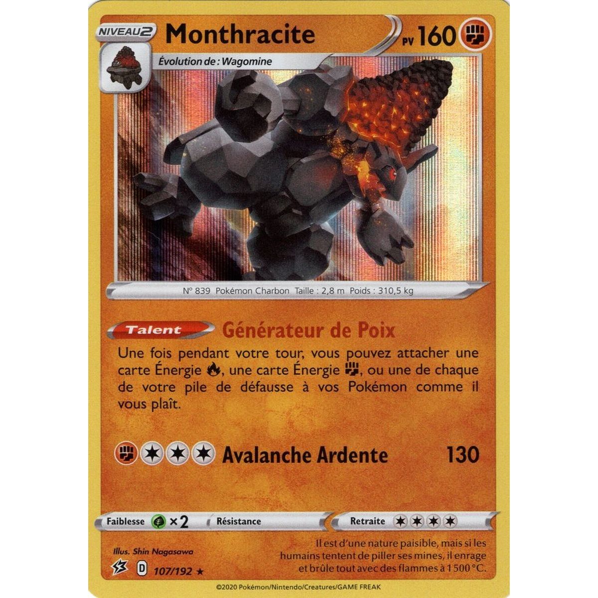 Monthracite - Reverse 107/192 EB02 Clash des Rebelles