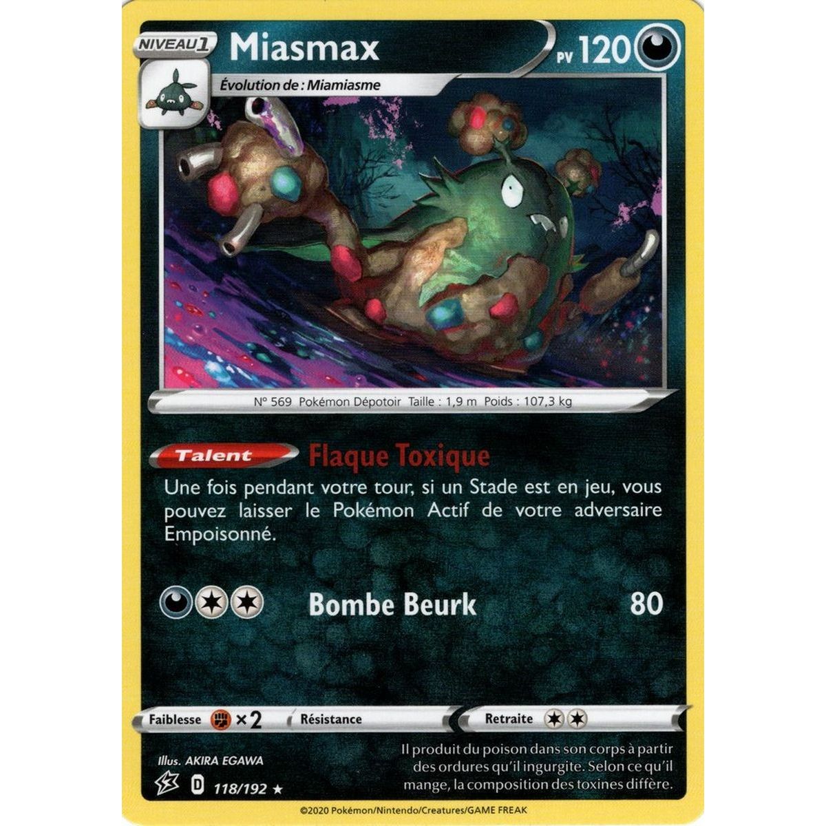 Miasmax - Reverse 118/192 EB02 Clash des Rebelles