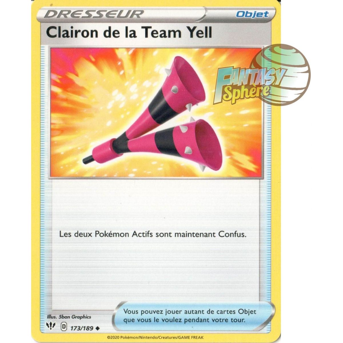 Clairon de la Team Yell - Peu Commune 173/189 EB02 Clash des Rebelles