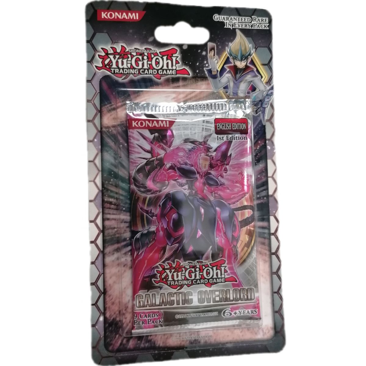 *US Print SEALED* Yu-Gi-Oh! - Booster - Galactic Overlord BLISTER PACK - 1st Edition
