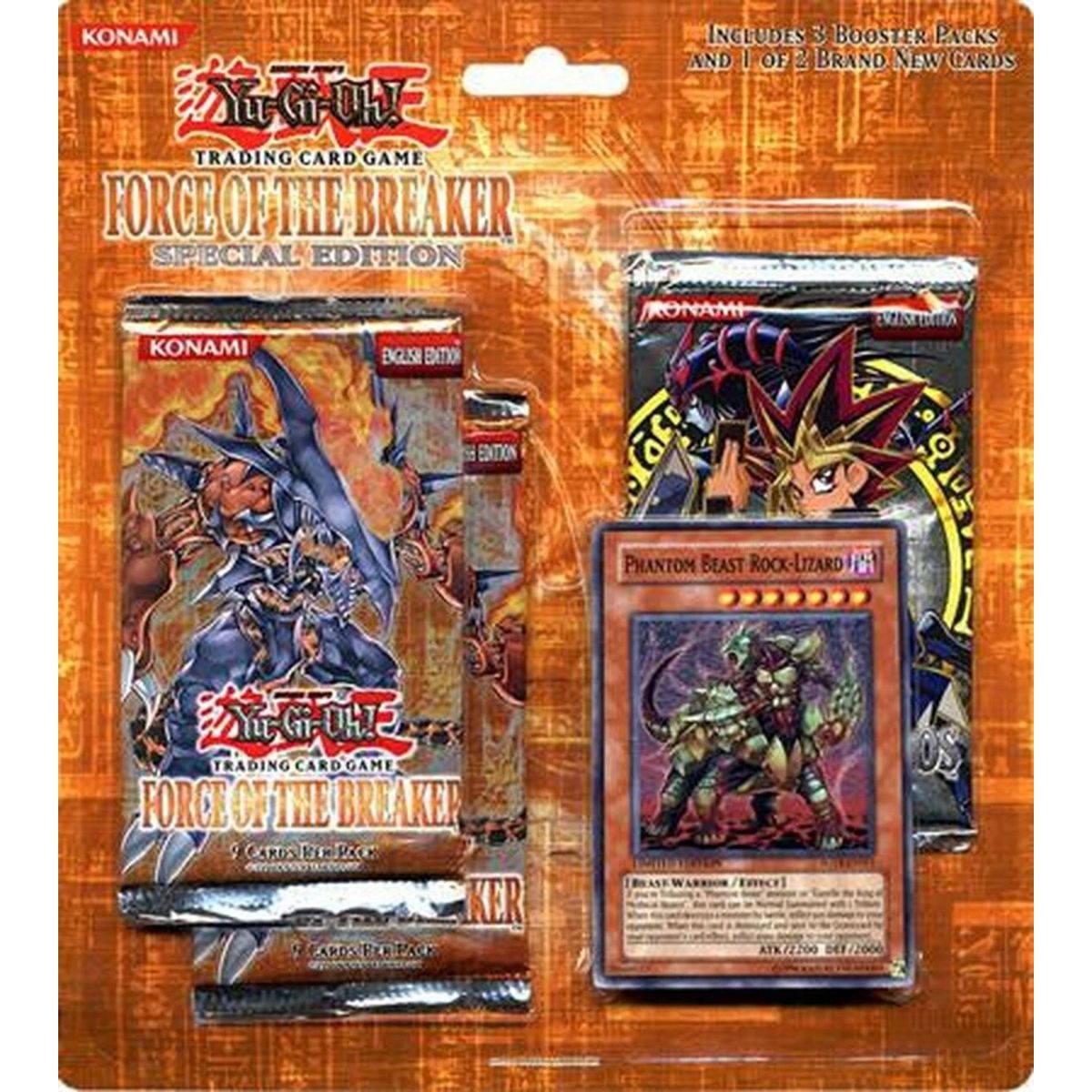 *US Print SEALED* Yu-Gi-Oh! - Special Edition - Force Of The Breaker - BLISTER PACK