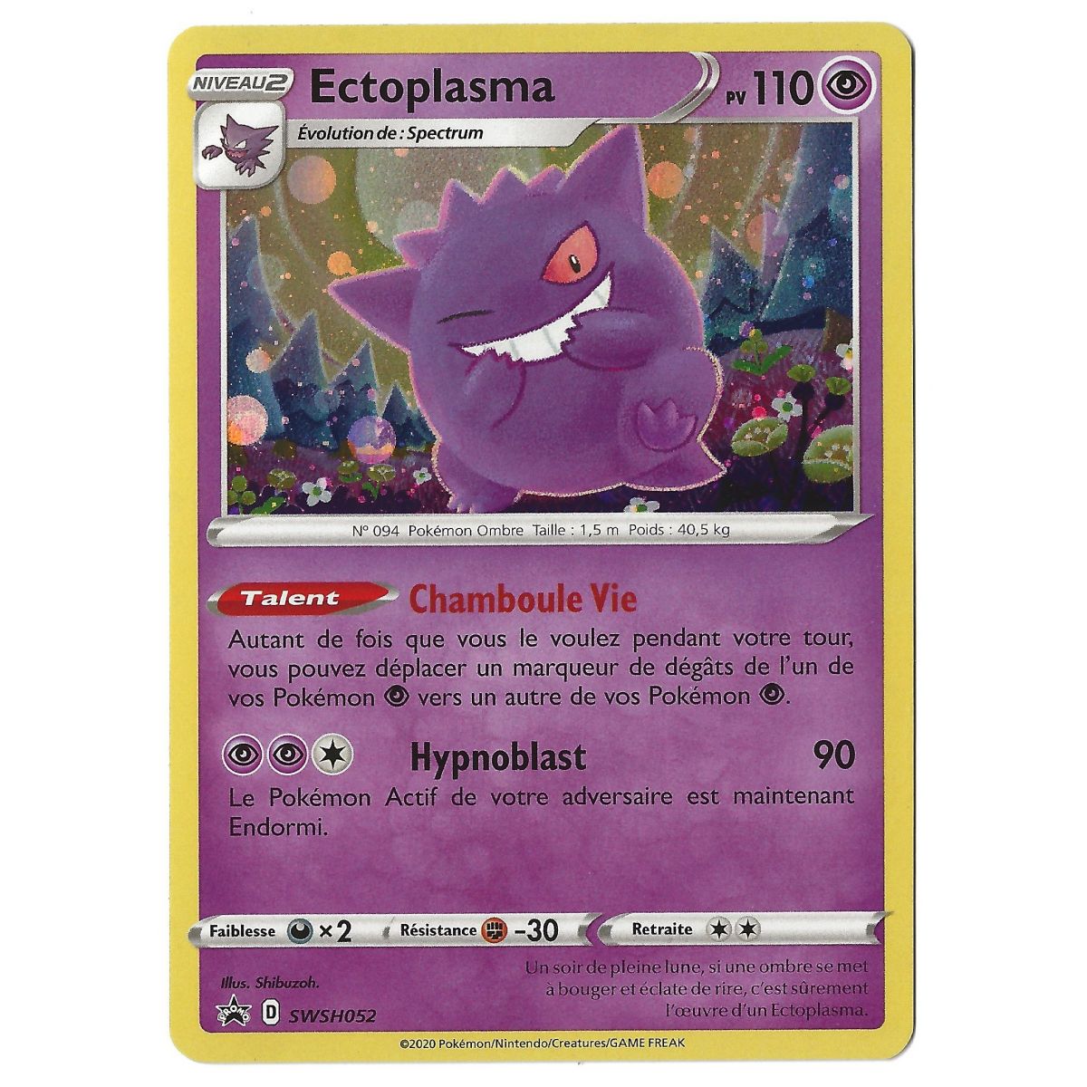Ectoplasma - Holo Rare - SWSH052