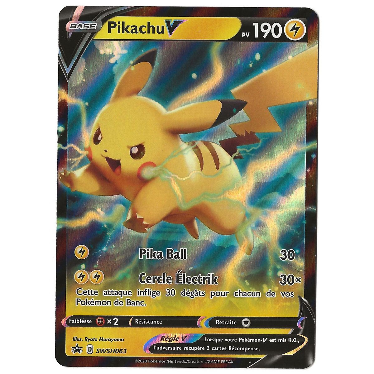 Pikachu V - Ultra Rare - SWSH063