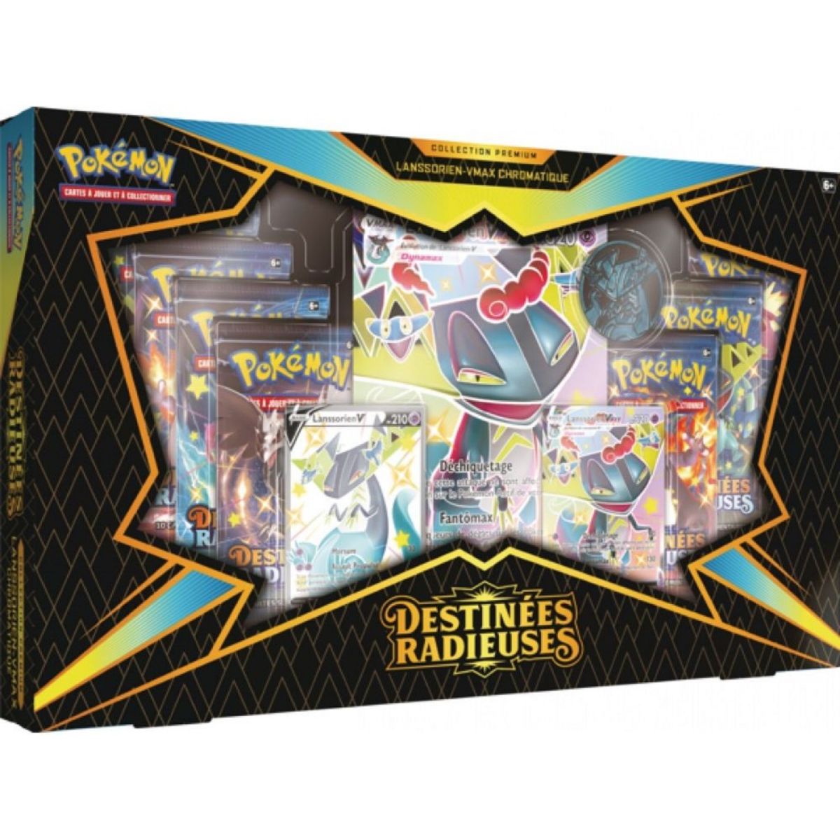 Pokémon - Coffret Collection Premium - Lanssorien V-Max Shiny - Destinées Radieuses [EB4.5] - FR