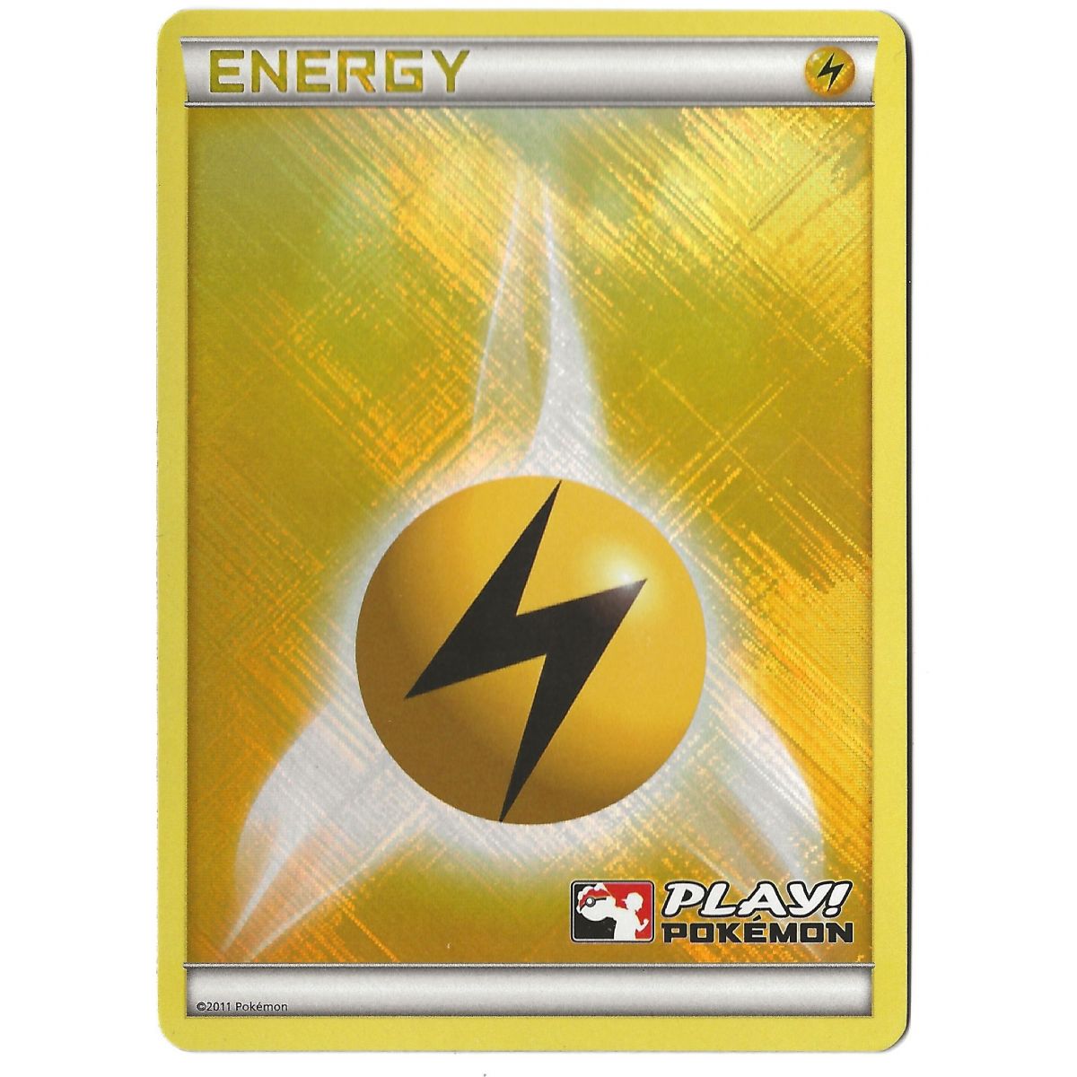 Item Energy Electrik Play! Pokémon - Reverse Rare - 2011