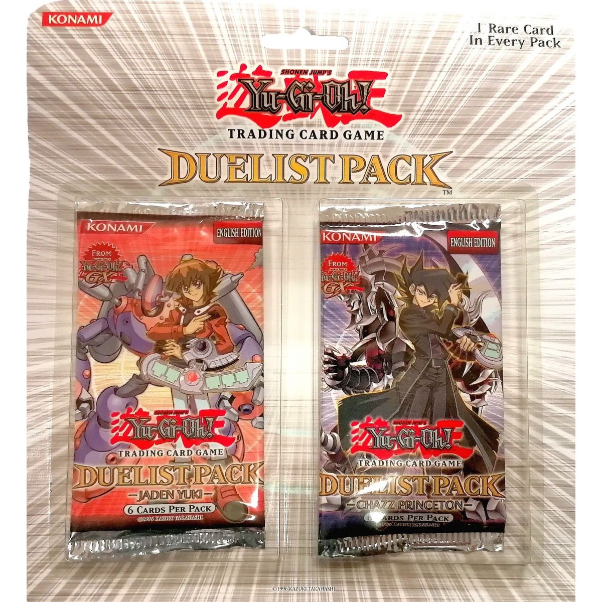 *US Print SEALED* Yu-Gi-Oh! - Special Edition - Duelist Pack : Jaden Yuki & Chazz Princeton - BLISTER PACK
