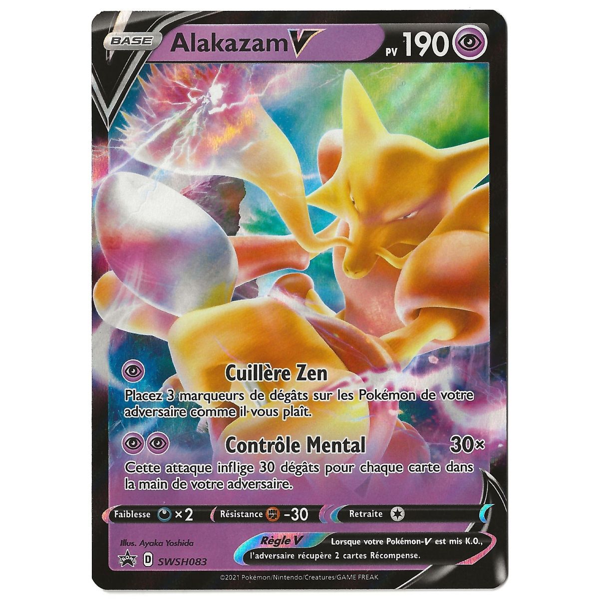 Alakazam V - Ultra Rare - SWSH083