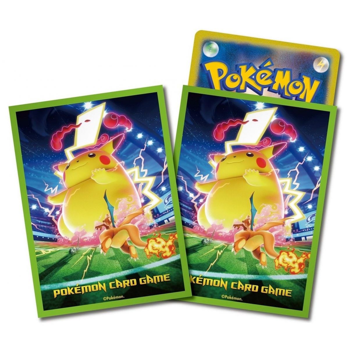 Pokémon Center - Proteges Cartes - Standard - Kyodai Max Pikachu (64)