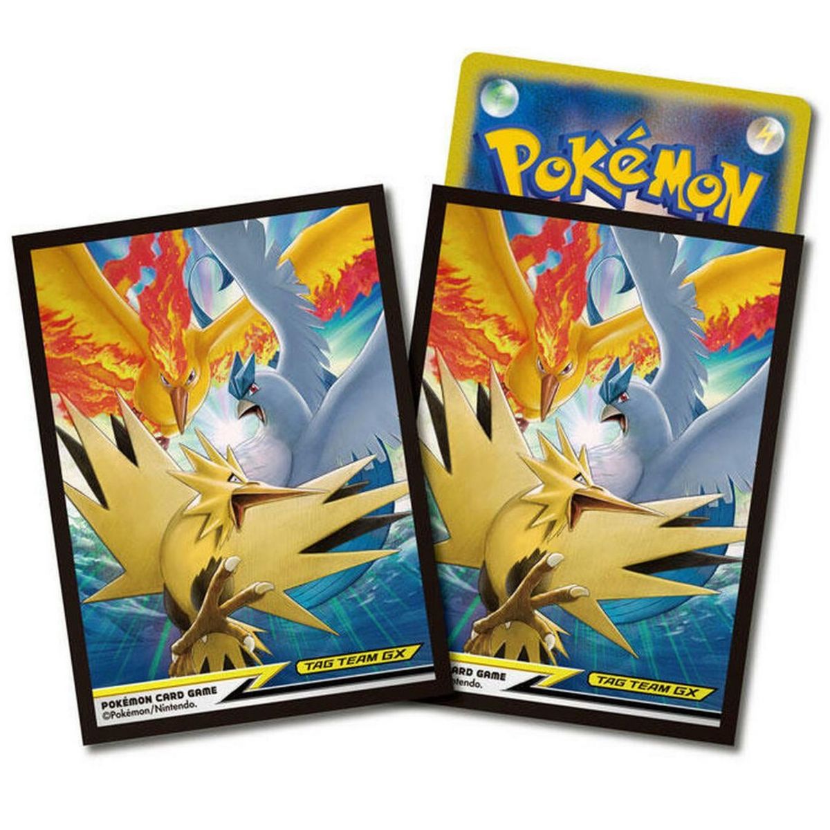 Pokémon Center - Proteges Cartes - Standard - Zapdos & Moltres & Articuno (64)