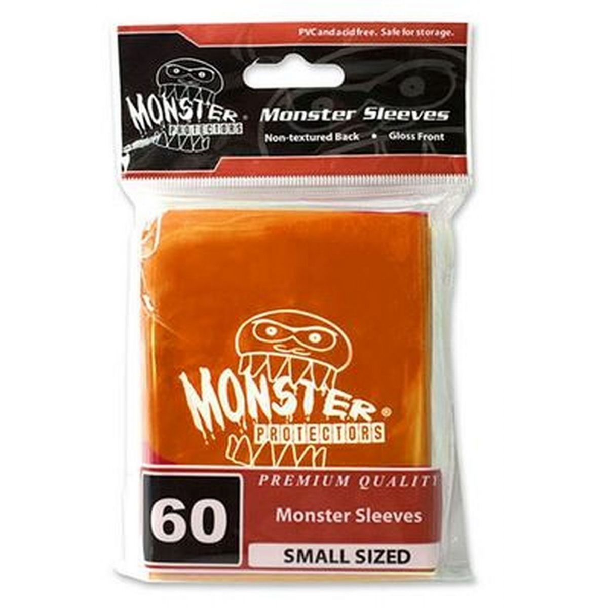 Monster - Monster Logo Small Sleeves - Glossy Orange - Orange (60)