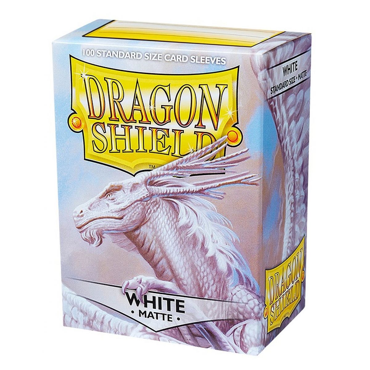 Dragon Shield - Standard Sleeves - Matte White (100)