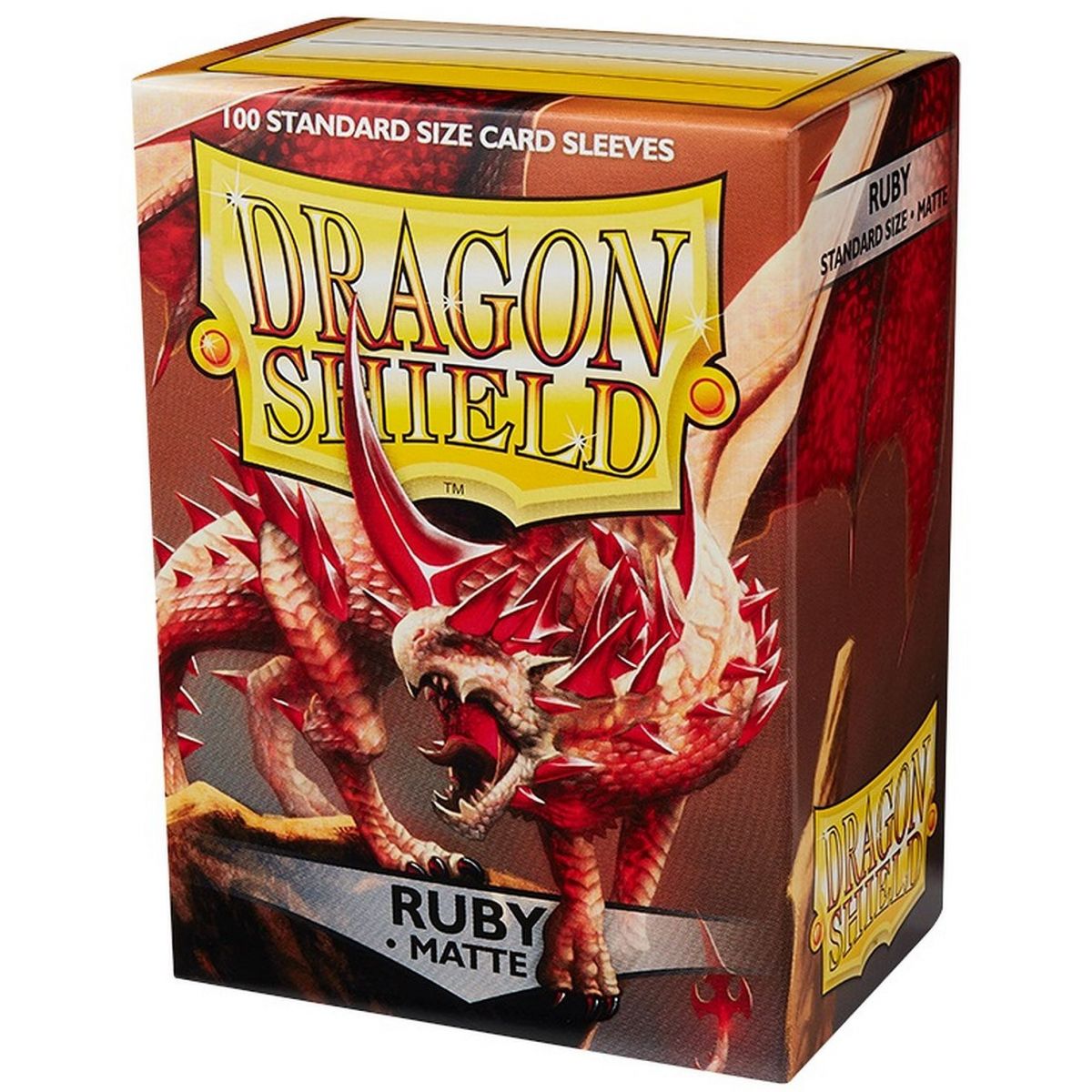 Item Dragon Shield - Standard Sleeves - Matte Ruby (100)