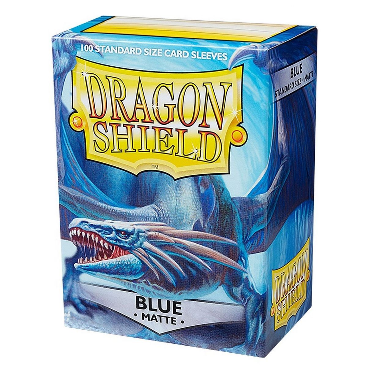 Dragon Shield - Standard Sleeves - Matte Blue (100)