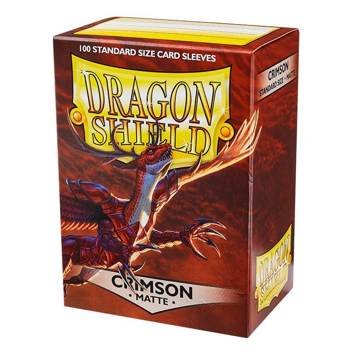 Item Dragon Shield - Standard Sleeves - Matte Crimson (100)