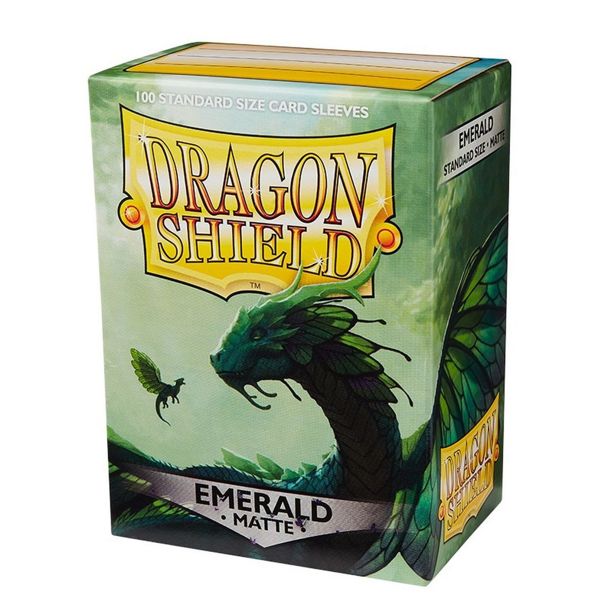 Dragon Shield - Standard Sleeves - Matte Emerald (100)