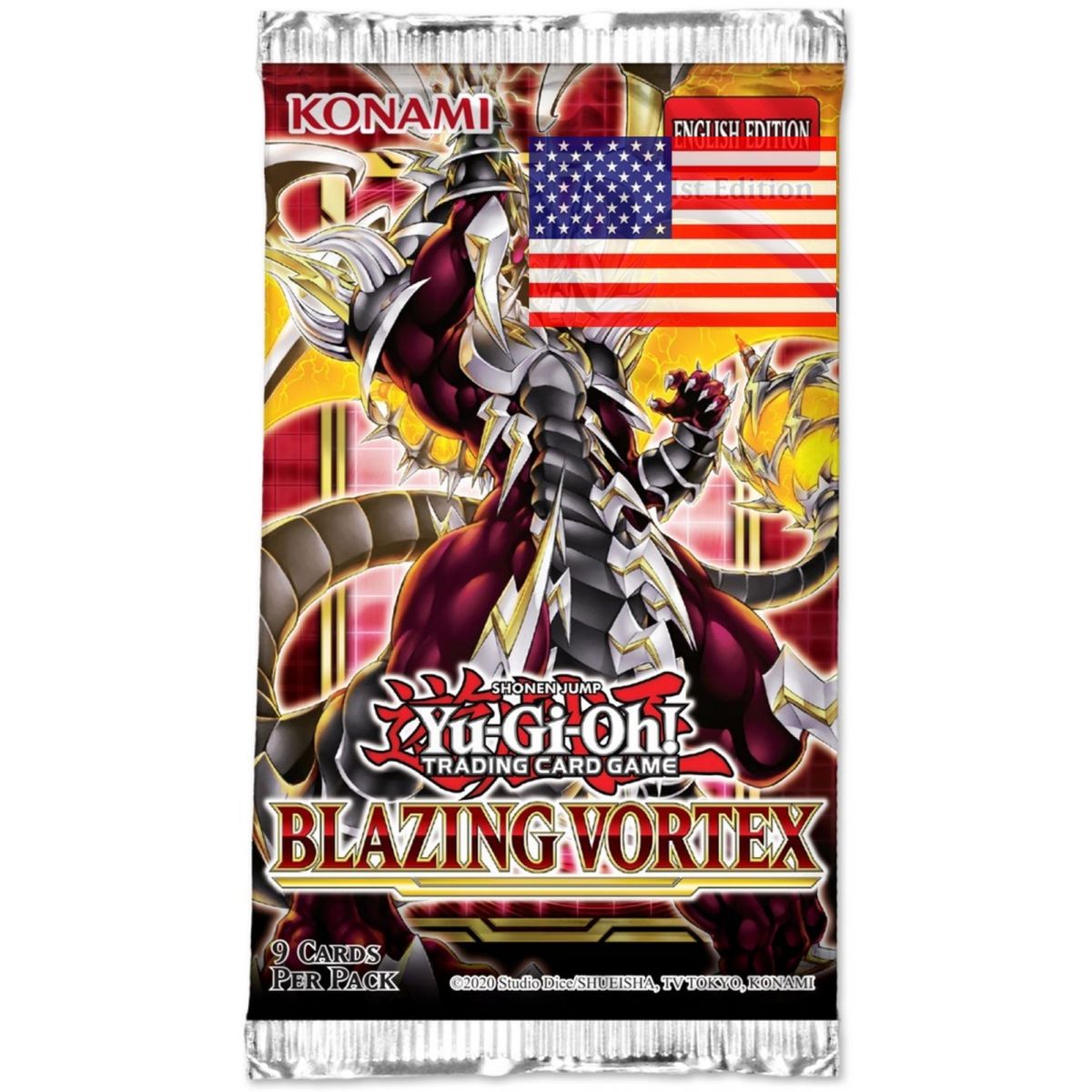 *US Print SEALED* Yu-Gi-Oh! - Booster - Blazing Vortex - AMERICAIN