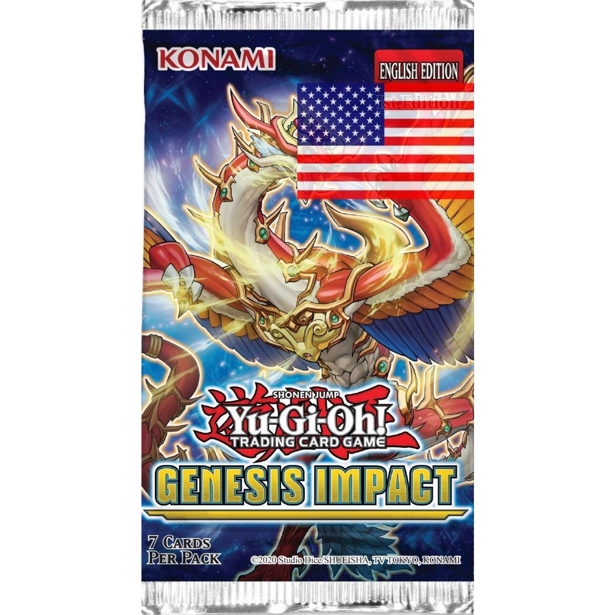 *US Print SEALED* Yu-Gi-Oh! - Booster - Genesis Impact - AMERICAIN